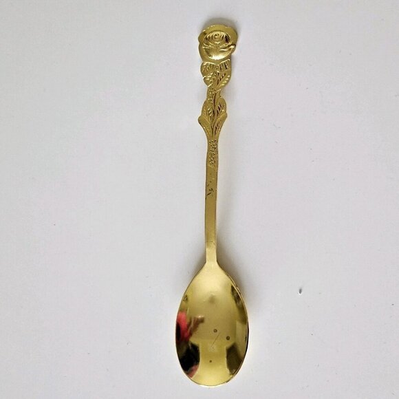 Vintage 1960s Souvenir Collectible Spoons Lot Of Six Westminster Abbey Countries - Picture 5 of 16